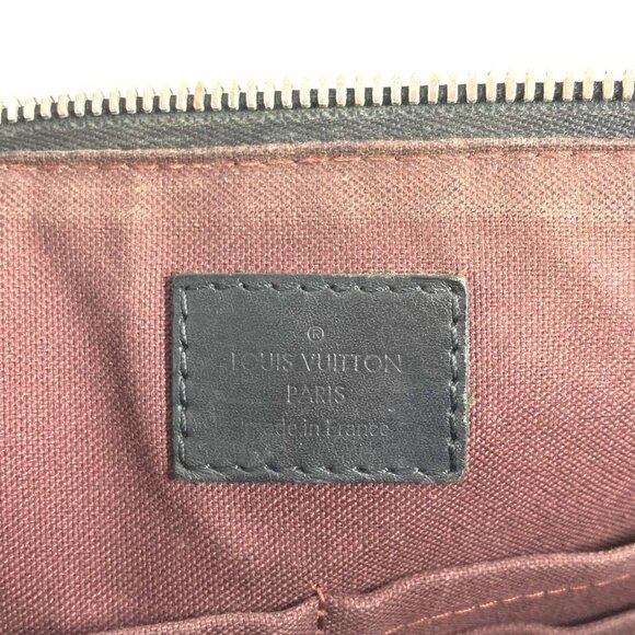 LOUIS VUITTON Authentic Black Monogram Canvas Bag - Picture 15 of 16